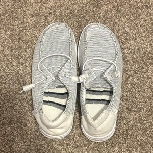 Hey Dude Gray Women's Flats